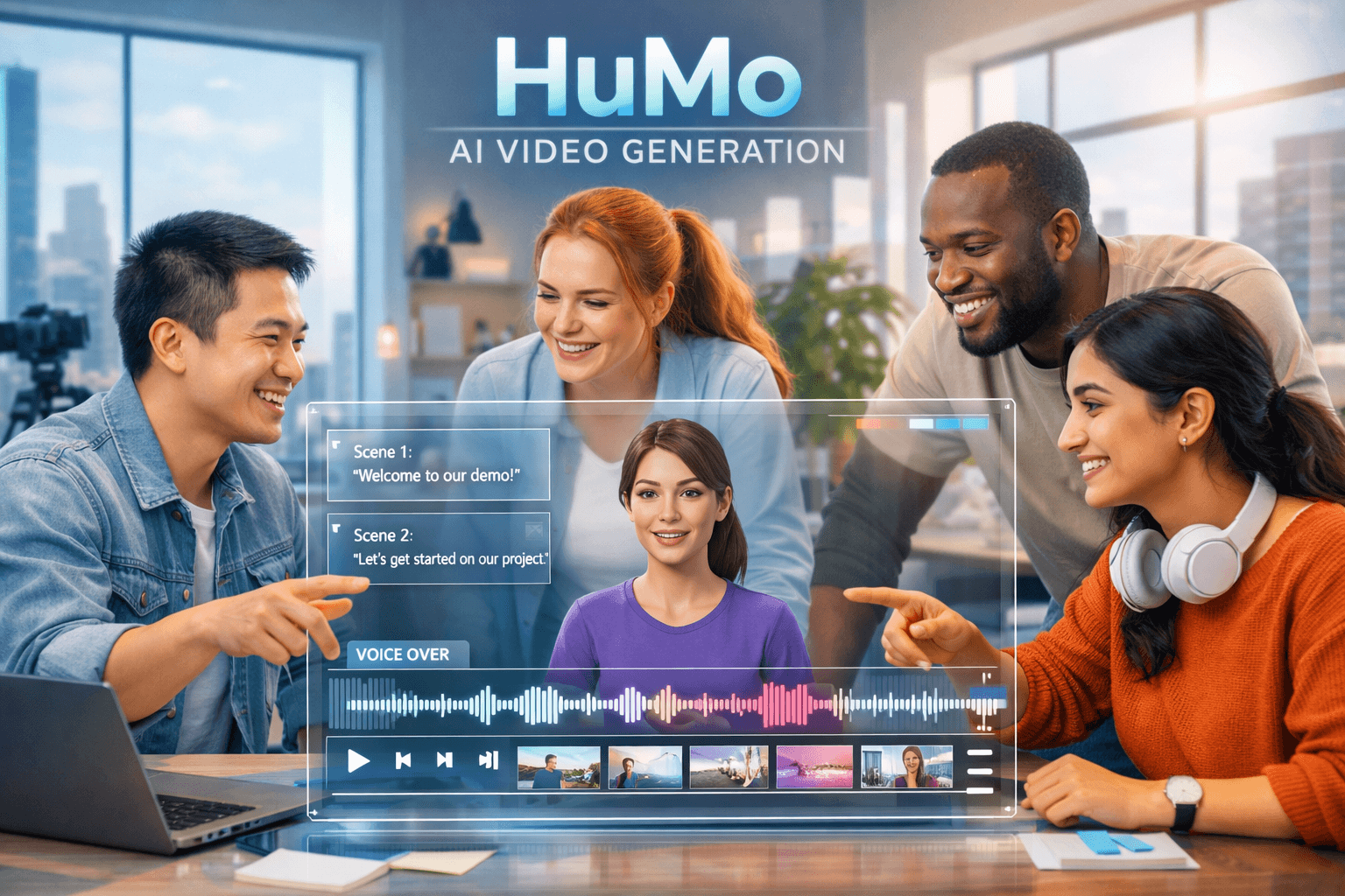 HuMo AI: The Future of Human-Centric Video Generation by ByteDance Image