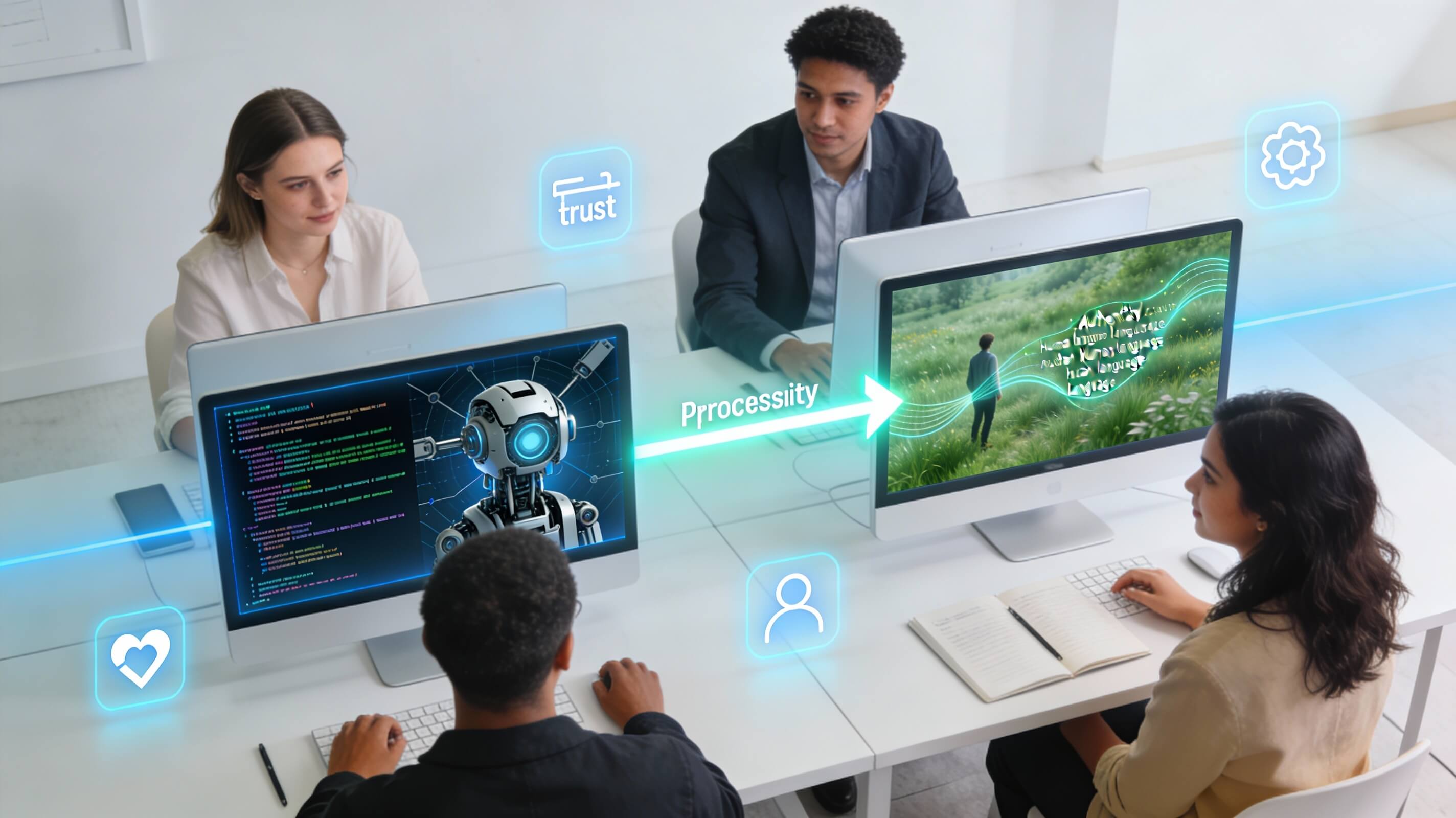 AI Text Humanizer: Make AI-Generated Content Sound Naturally Human Image