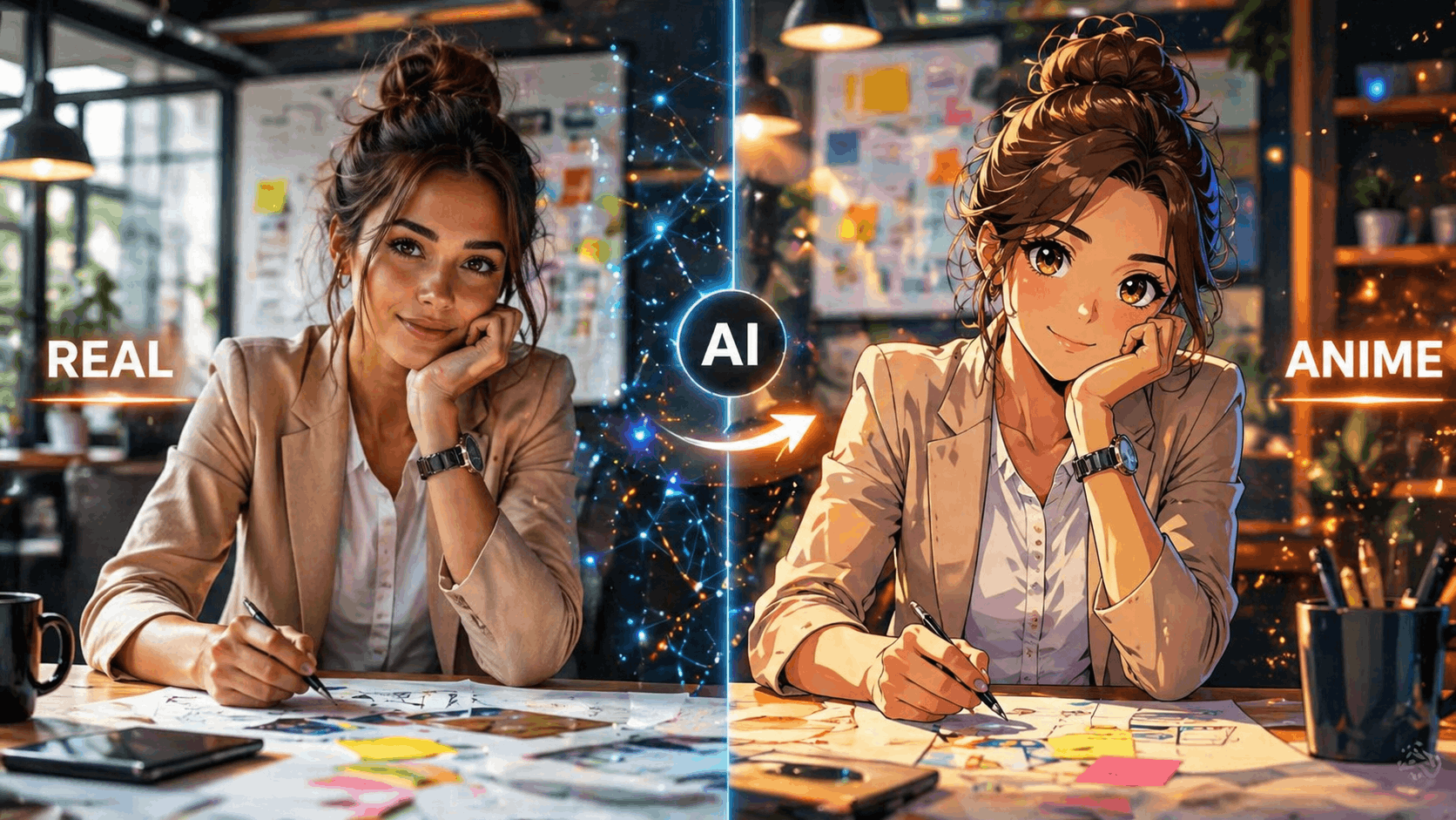 Transforming Reality: How AI Cartoon is Revolutionizing Digital Personalization Image