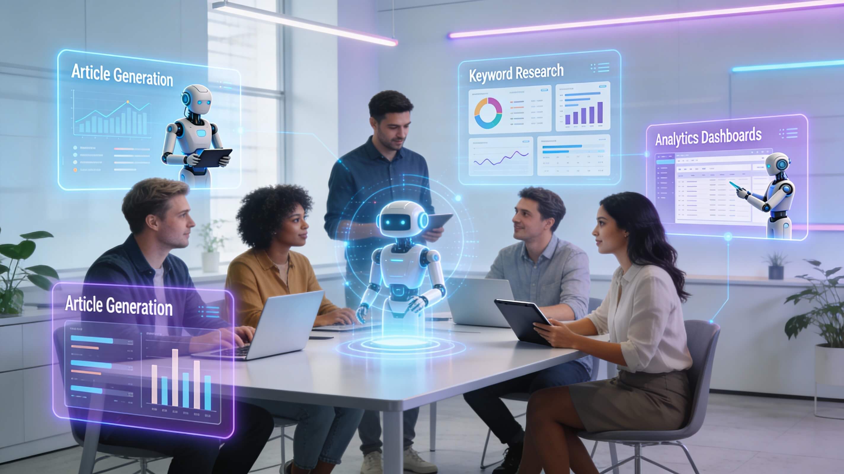 Welcome to SEO.ing – The Multi-Agent AI Revolution for High-Ranking Content Image