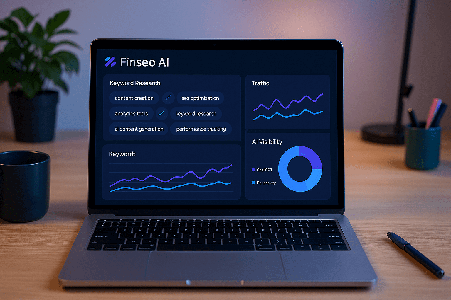 Finseo AI: Smarter Content Creation, SEO & Analytics Image