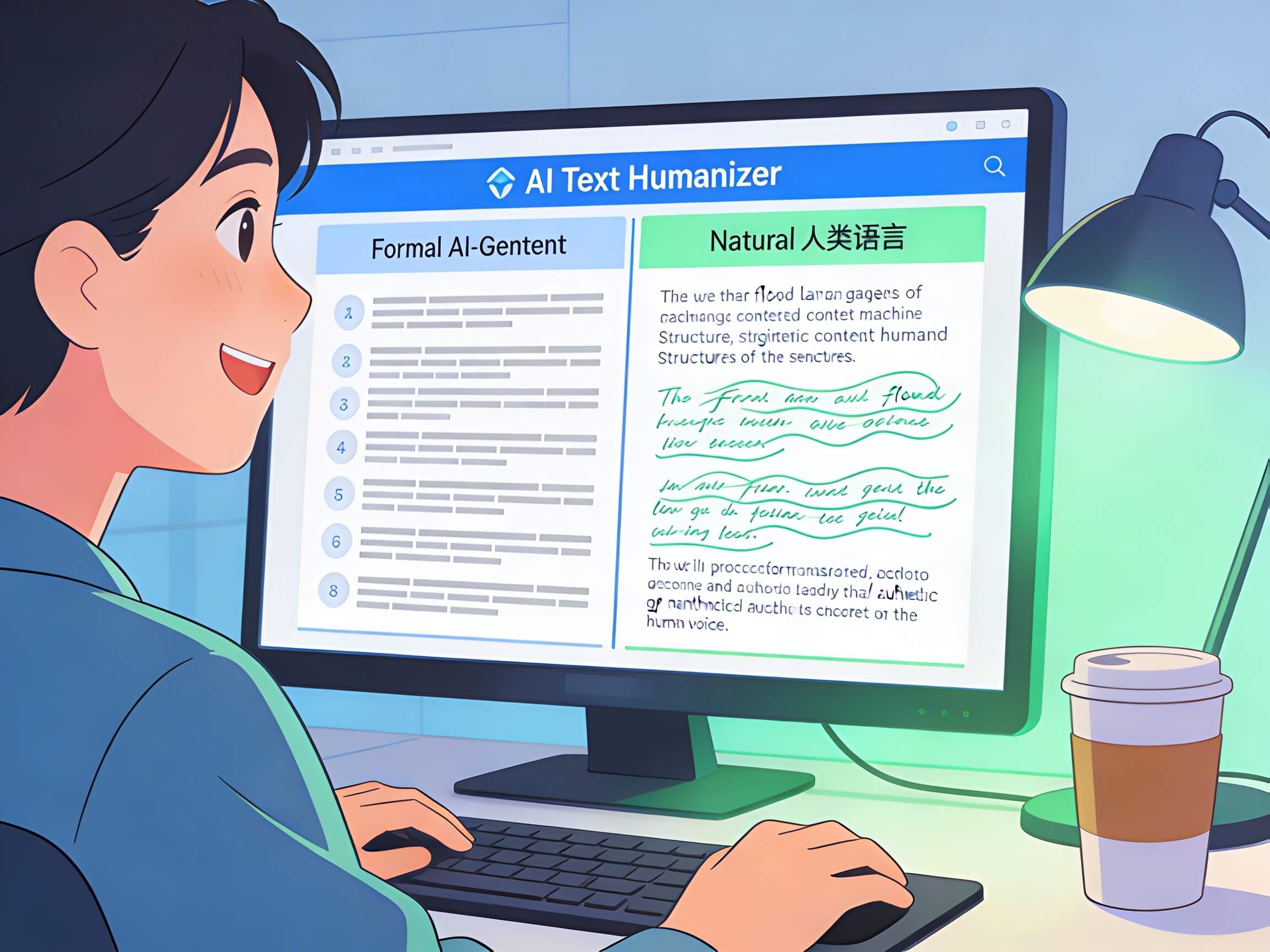 AI Text Humanizer: Make AI-Generated Content Sound Naturally Human Image