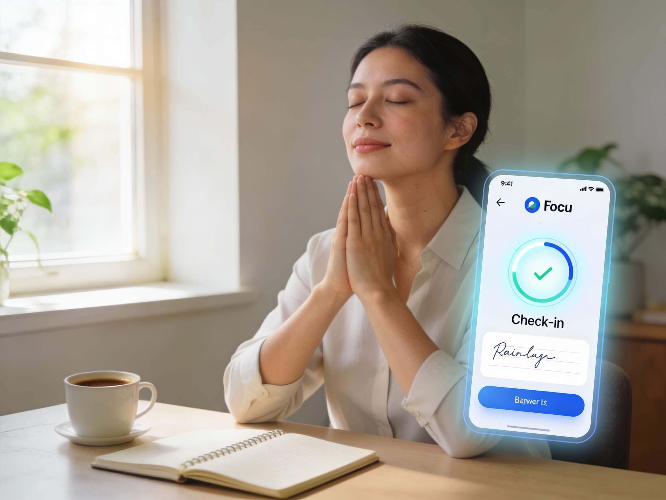 Focu App: AI-Guided Journaling + Task Management—Productivity That Doesn't Burn You Out Image
