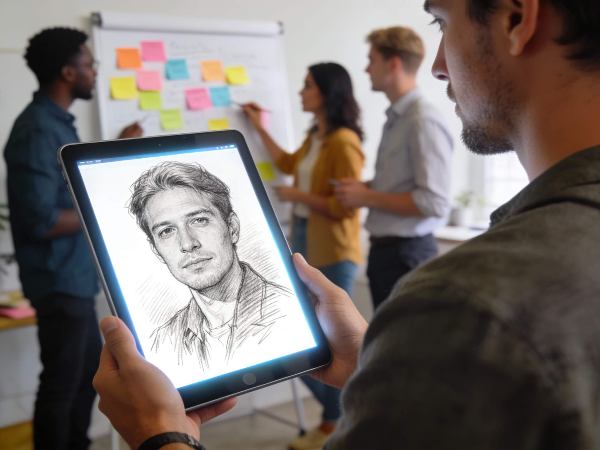 Transform Your Startup Visuals: Meet Lovnib, the AI Image-to-Sketch Converter Image
