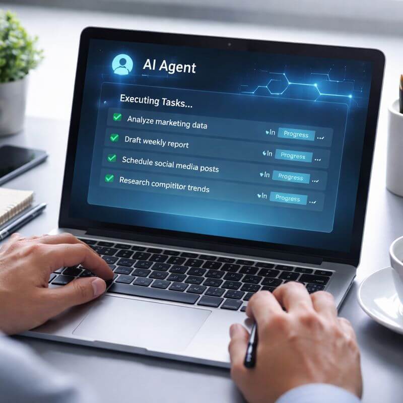 Automating Web Intelligence with Purpose-Built AI Agents Image