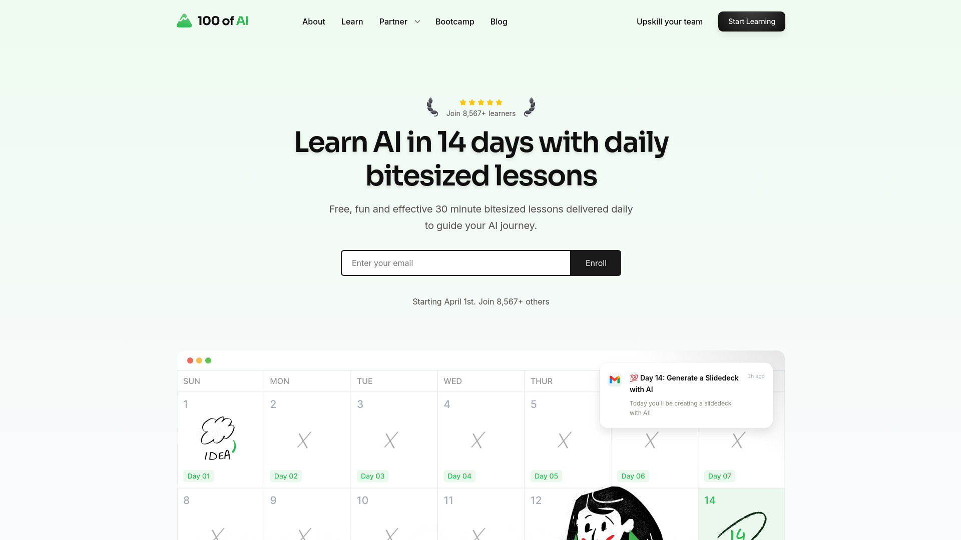 14DaysOfAI startup – AI Course