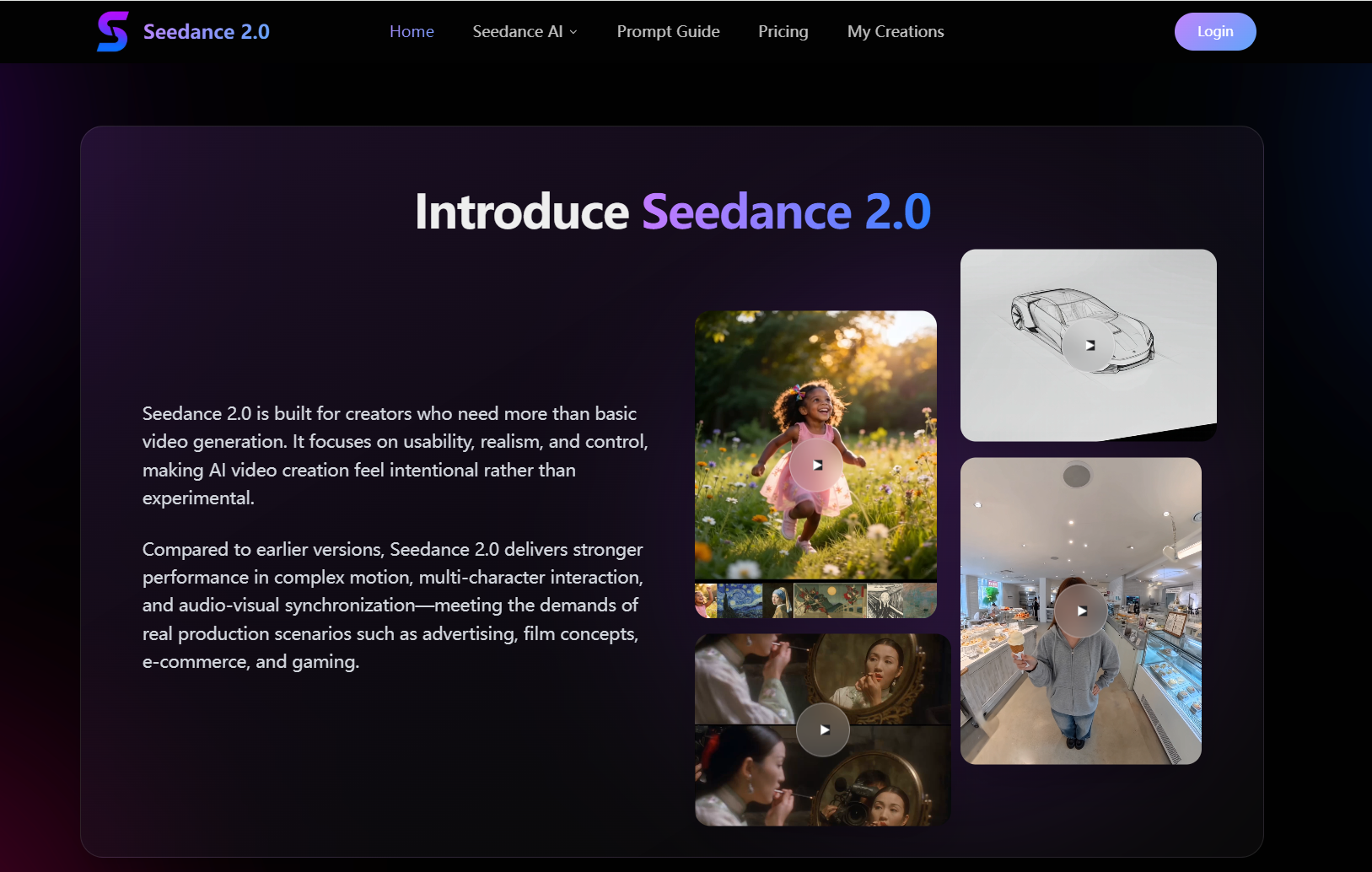 Seedance 2.0 startup – 