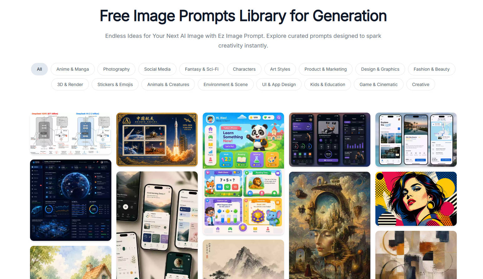 EZ Image Prompt startup – 