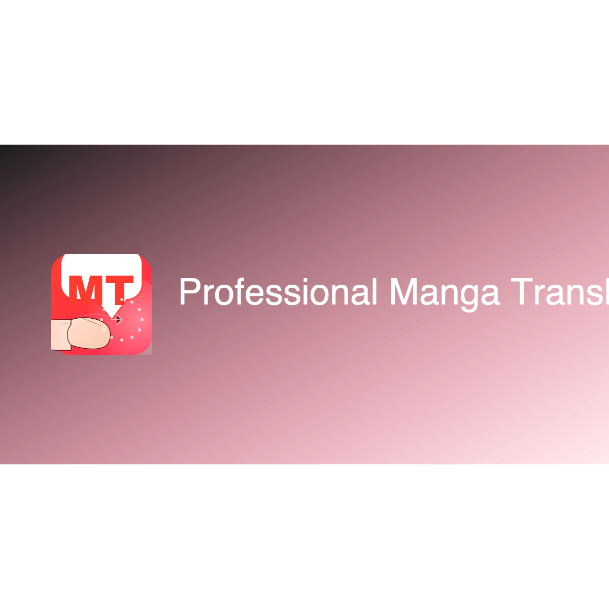 MangaTranslate startup – 