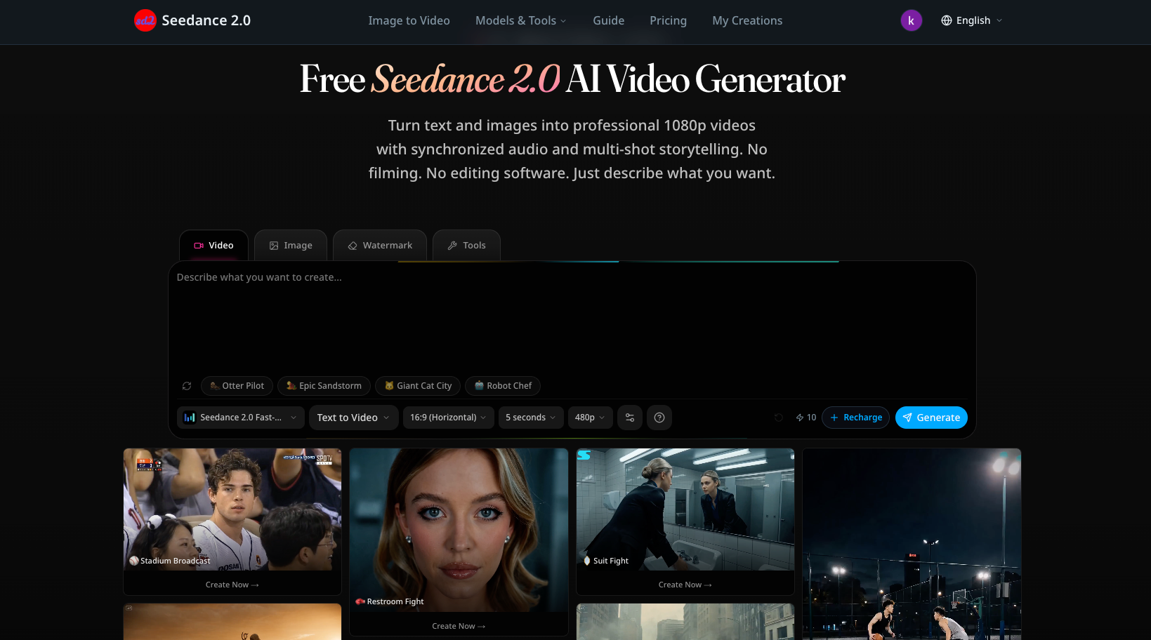 Seedance 2.0 video startup – 