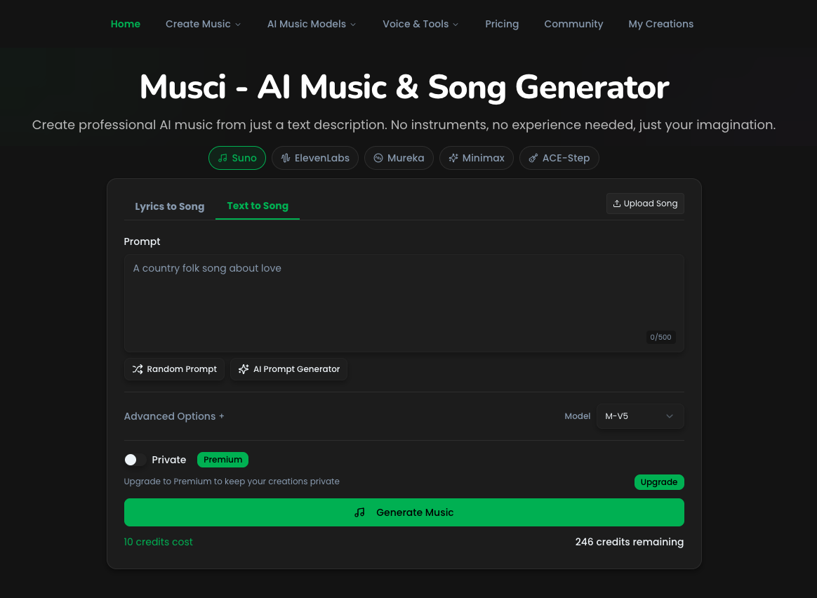 Musci startup – 