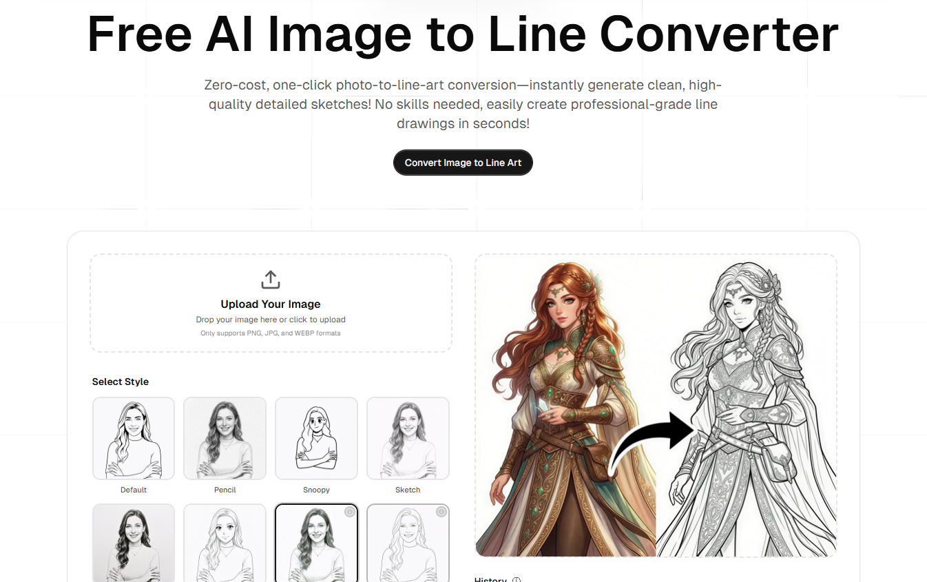 Image to Line startup – 