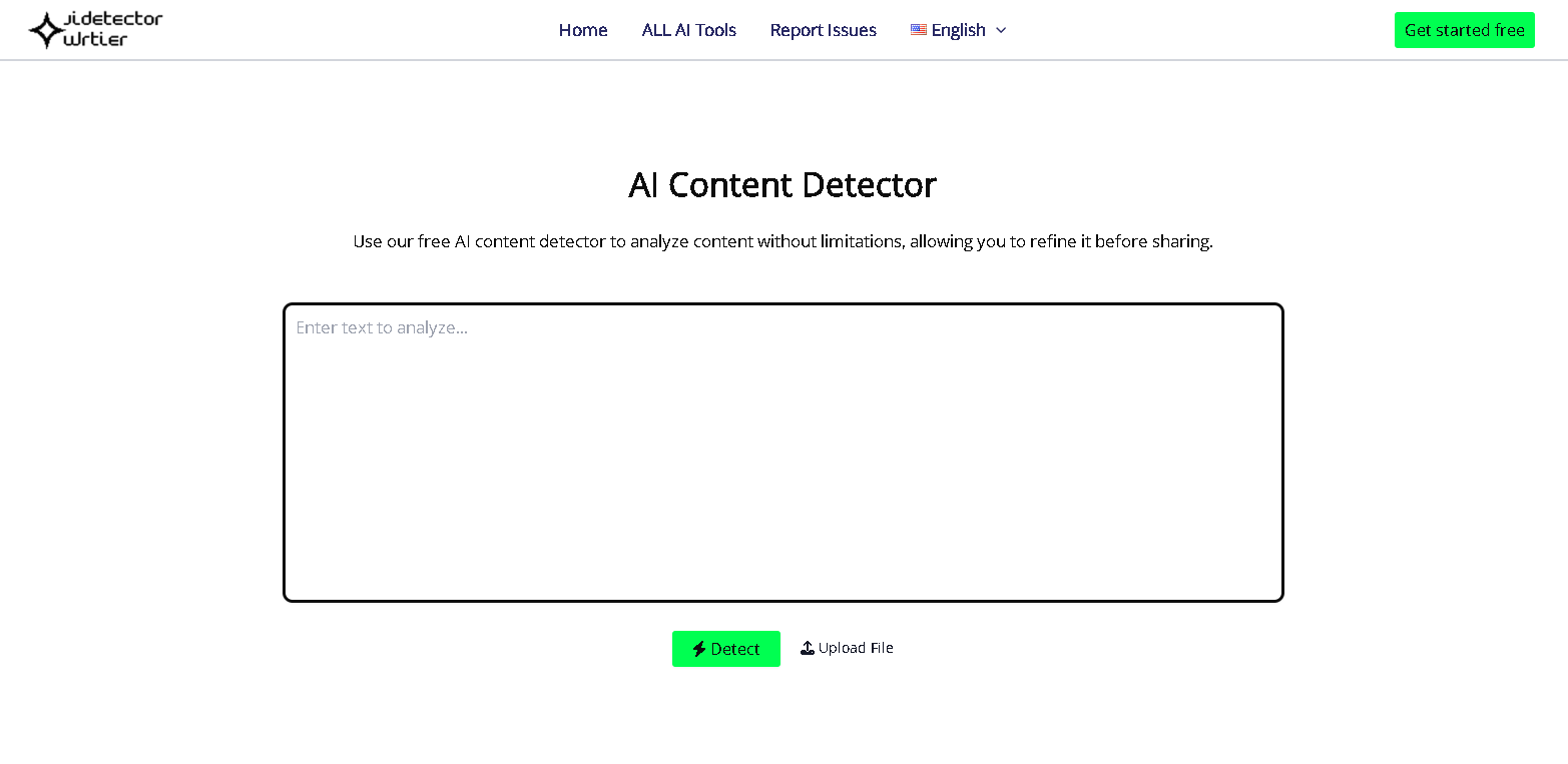 AI Detector Writer startup – 