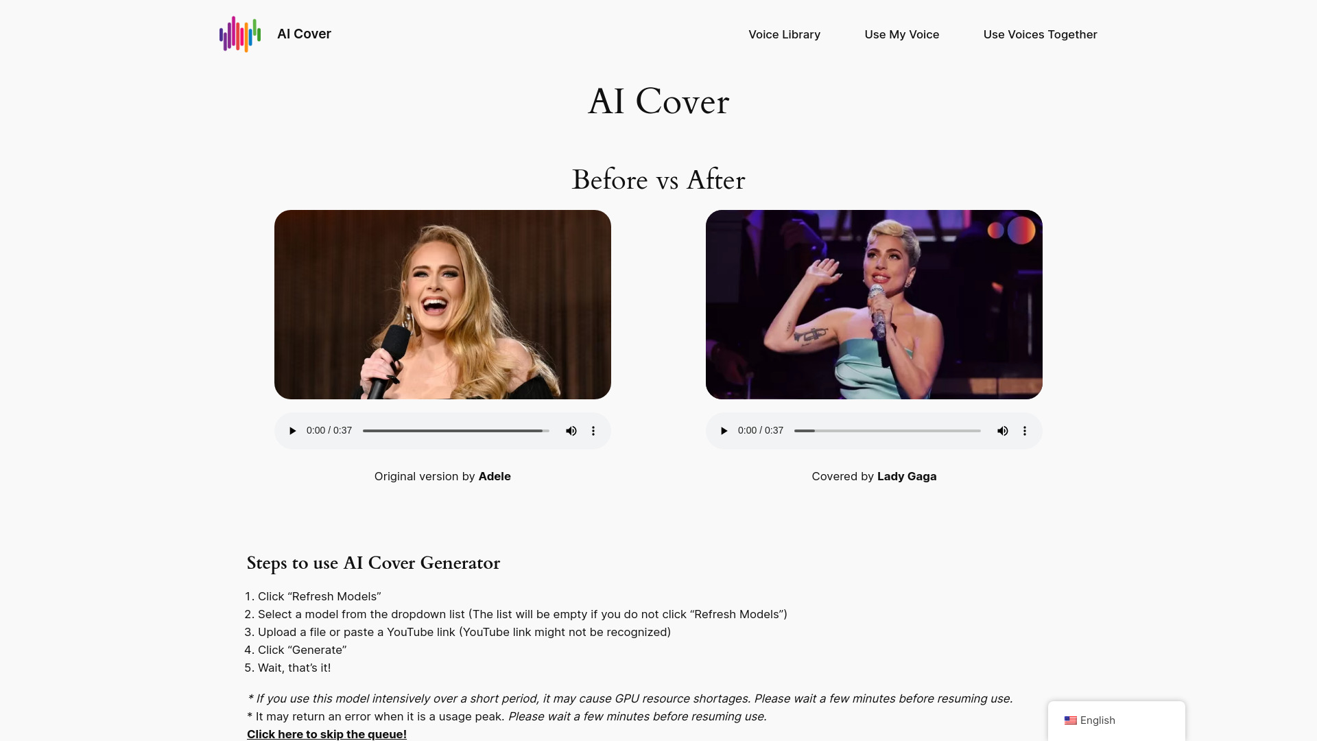 AI Cover startup – AI Cover Generator