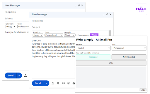 AI Email Pro startup – AI Email Assistant