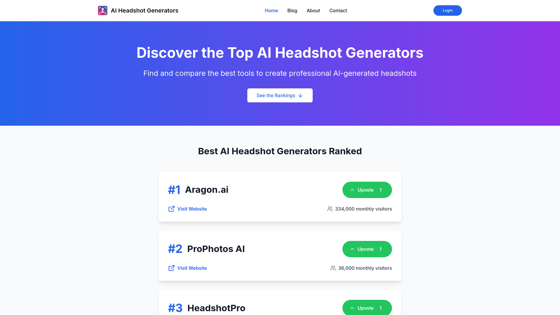 AI Headshot Generators ai startup – AI Headshot Generator