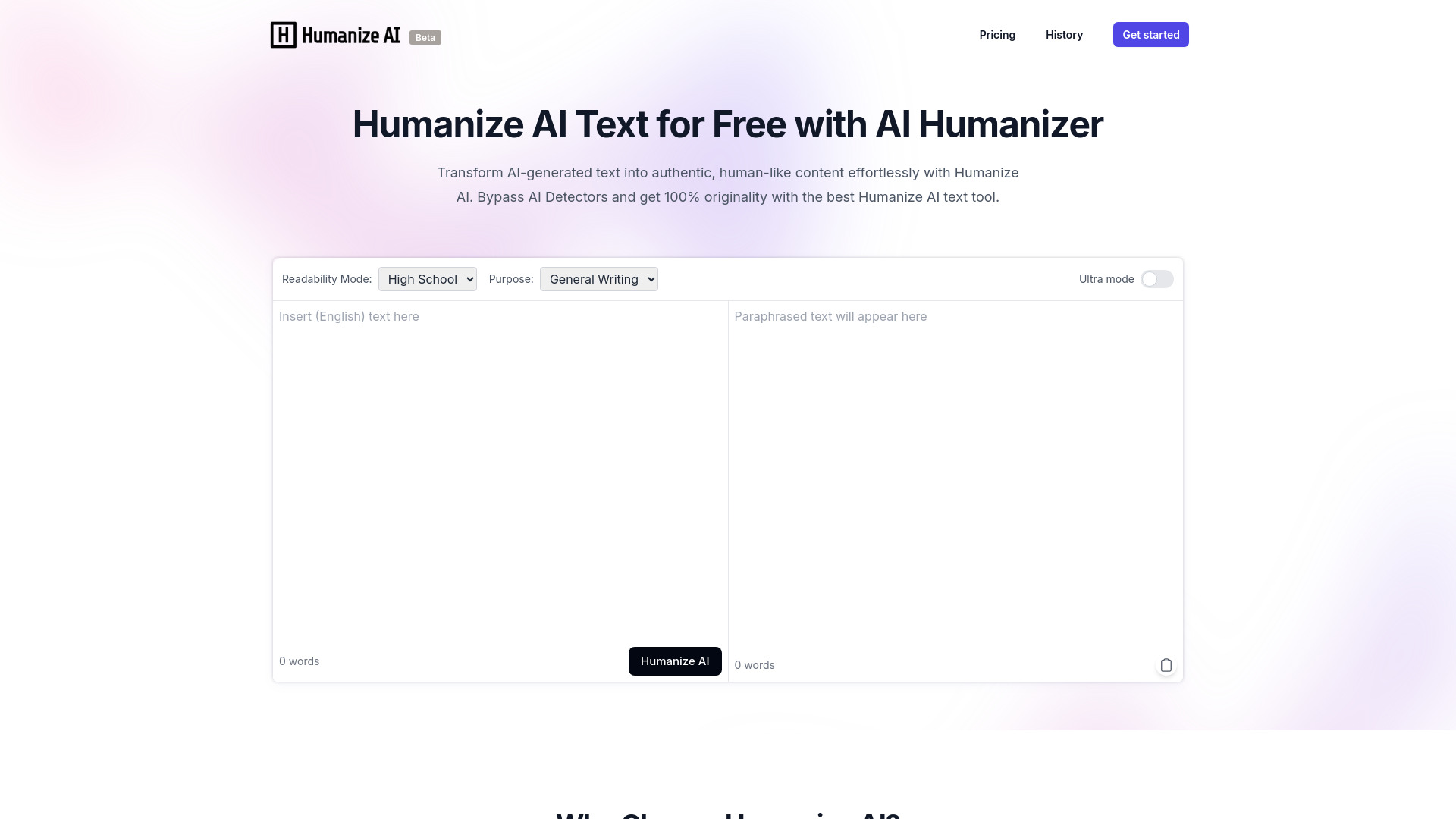 AI Humanize AI startup – Humanizer AI