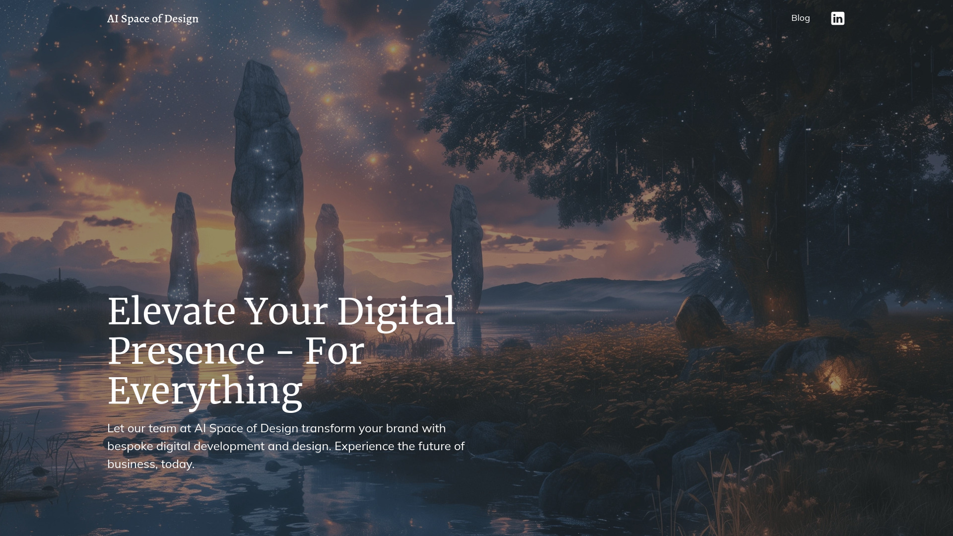 AI Space of Design startup – AI Design Generator