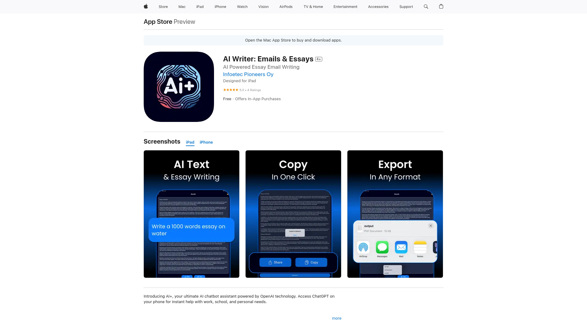 AI Writer: Emails & Essays startup – AI Writing Assistants