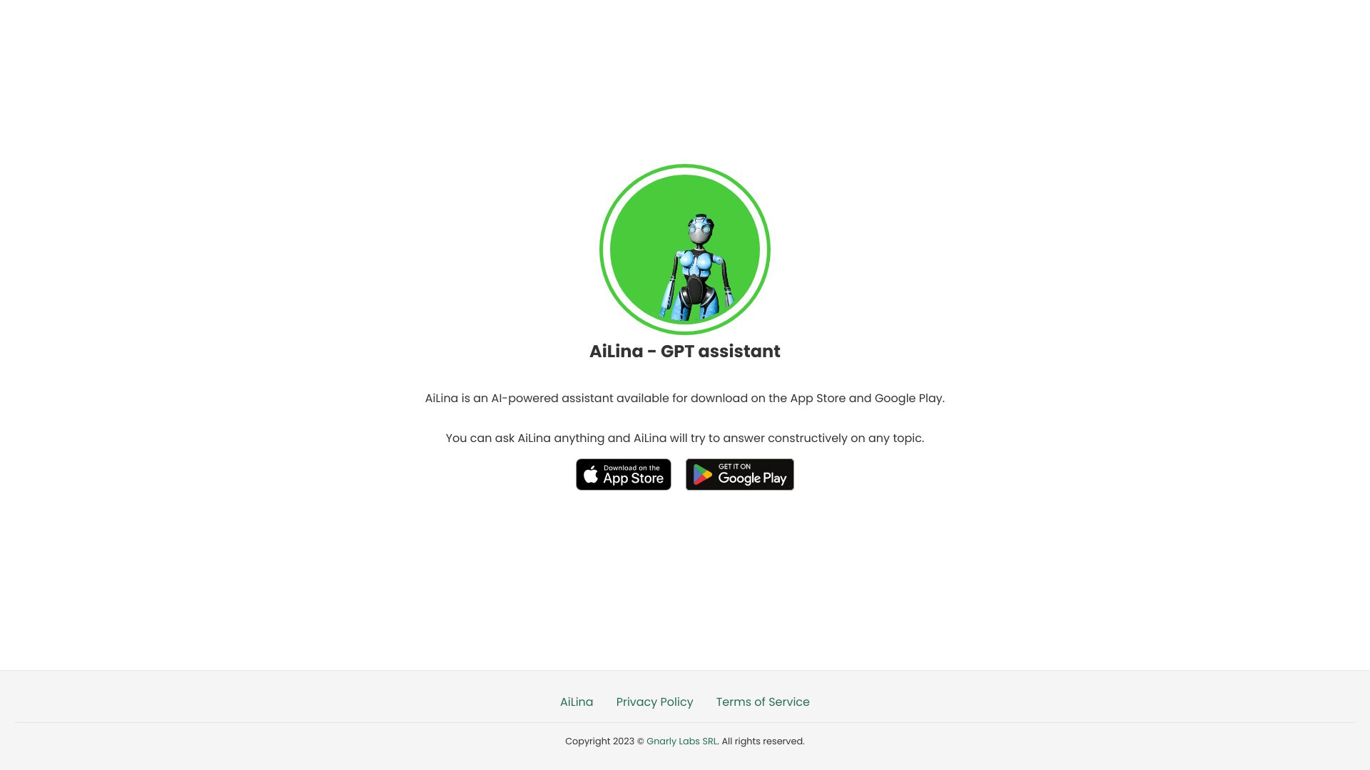 AiLina - GPT assistant startup – AI Assistant