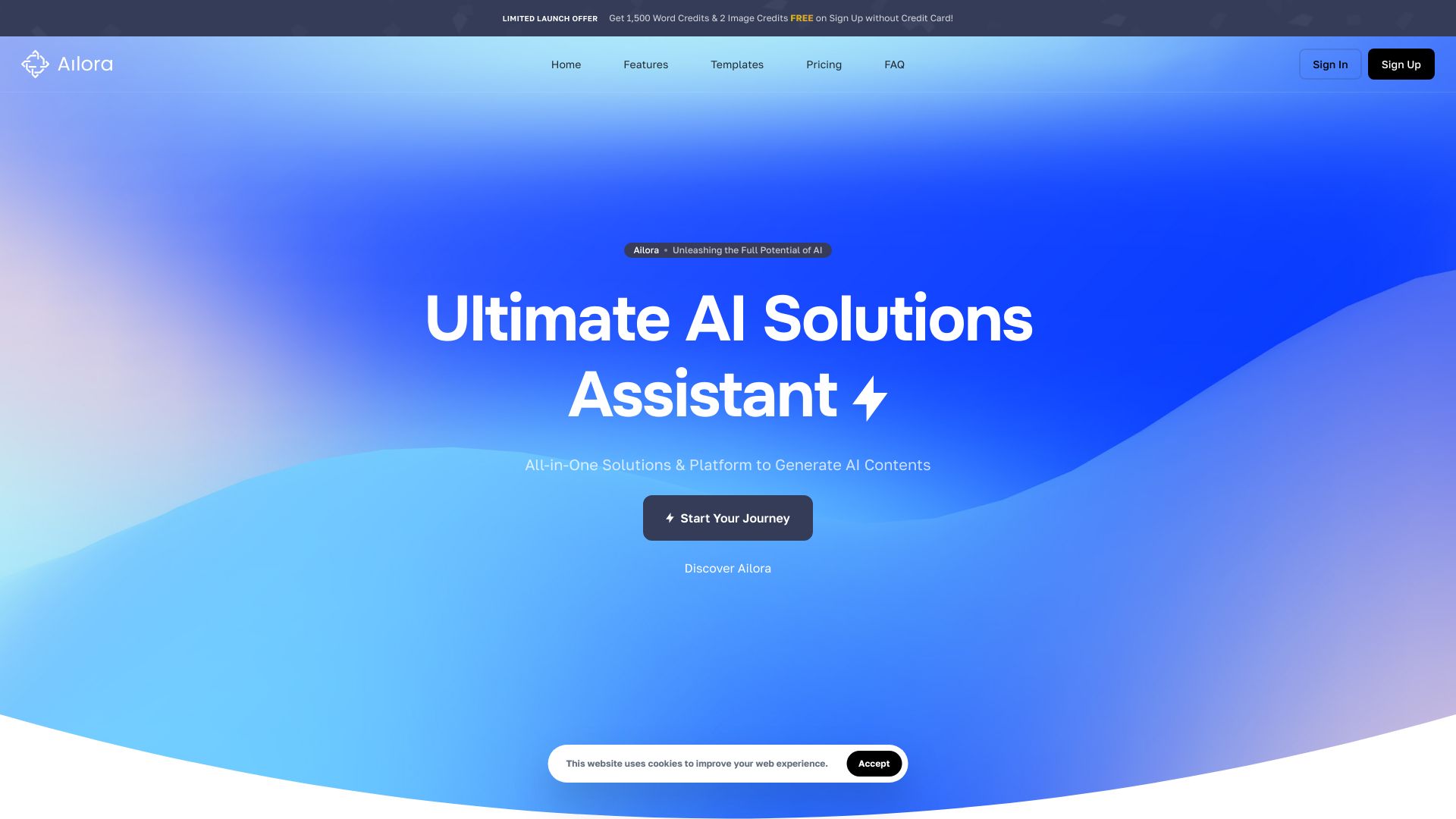 Ailora AI startup – AI Writing