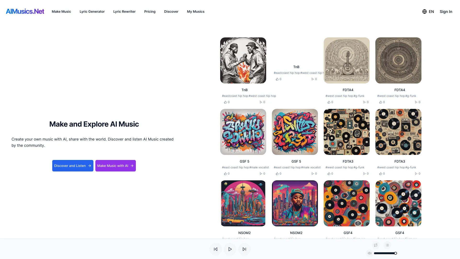 AIMusics.Net startup – AI Music Generator