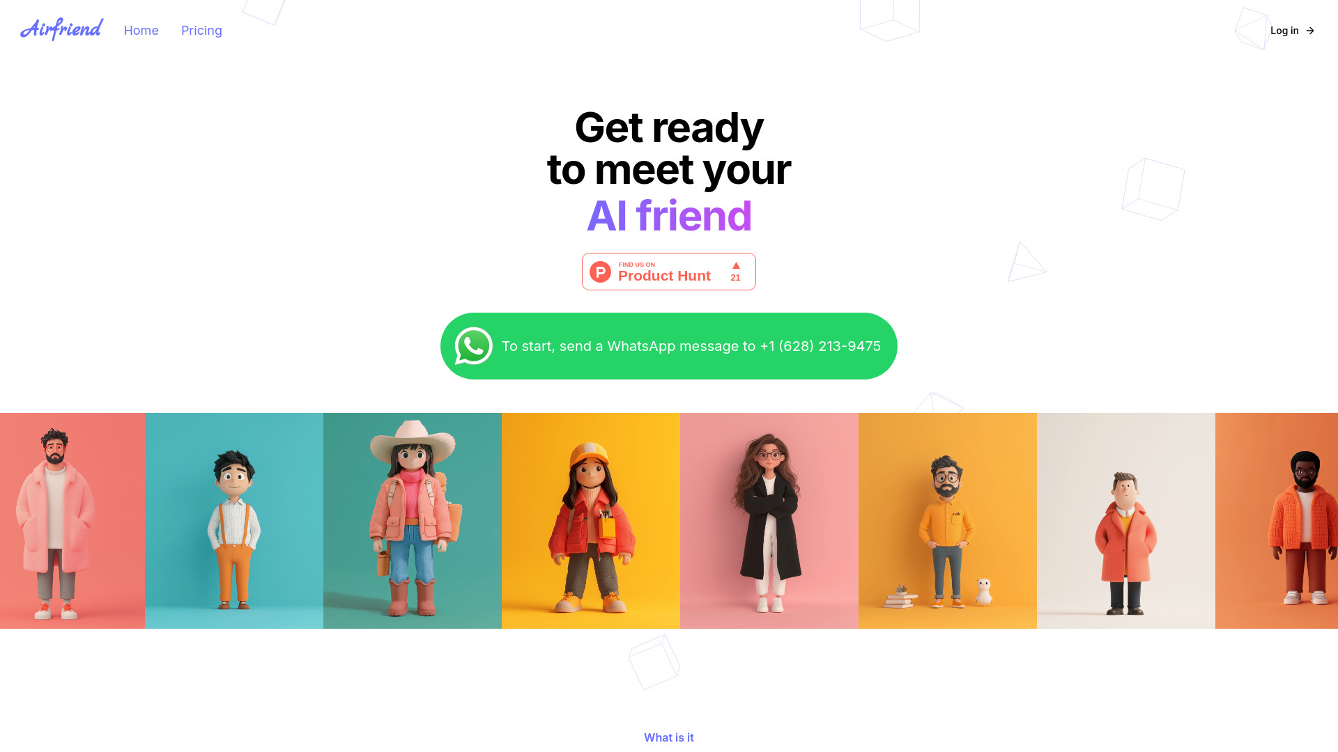 Airfriend startup – AI Chatbot