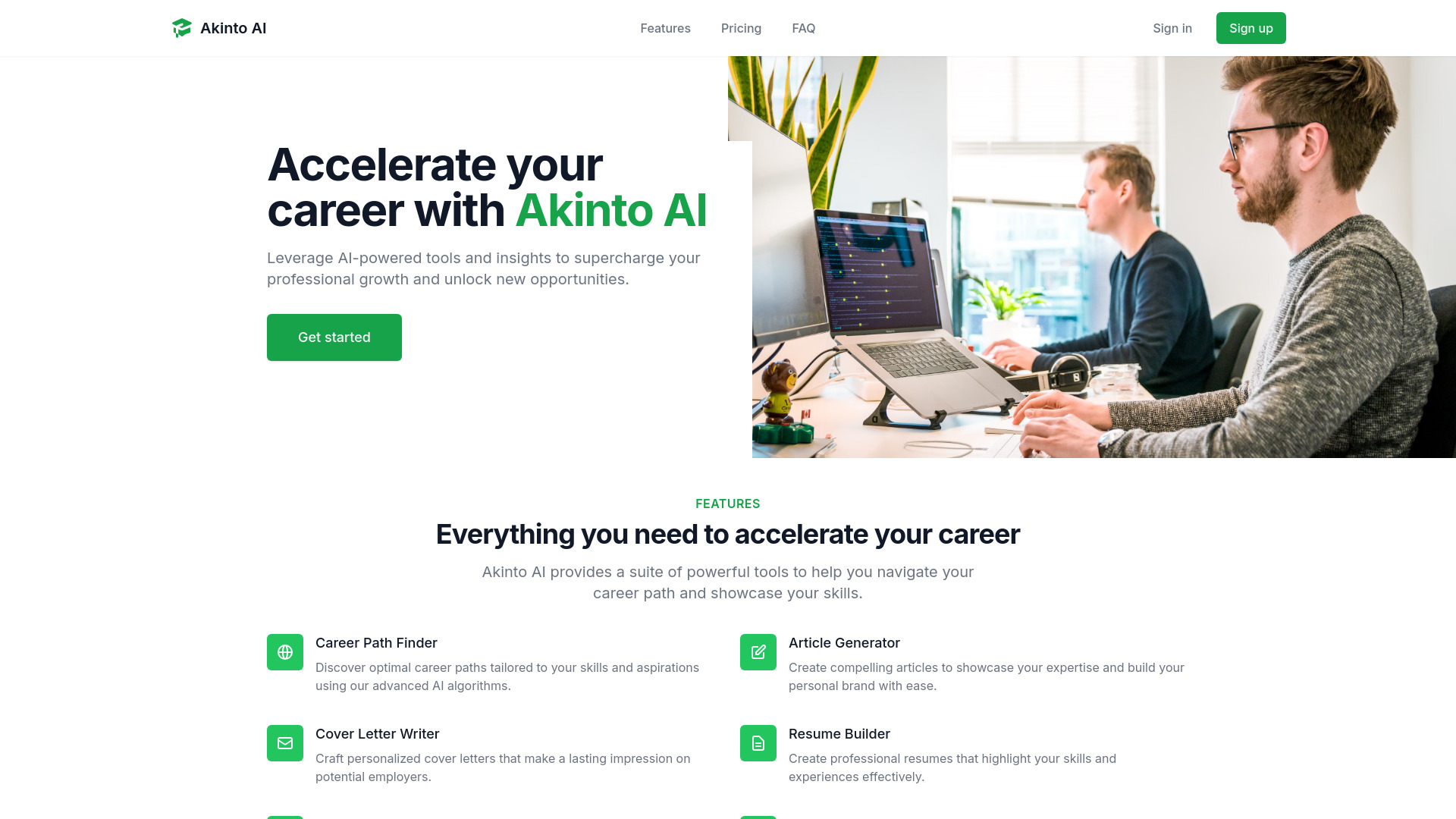 Akinto AI startup – AI Assistant