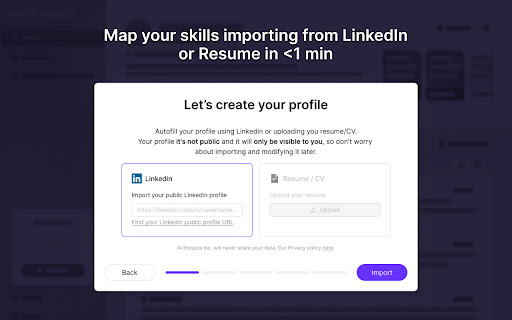 Anthropos - Autofill your job applications startup – Resume AI