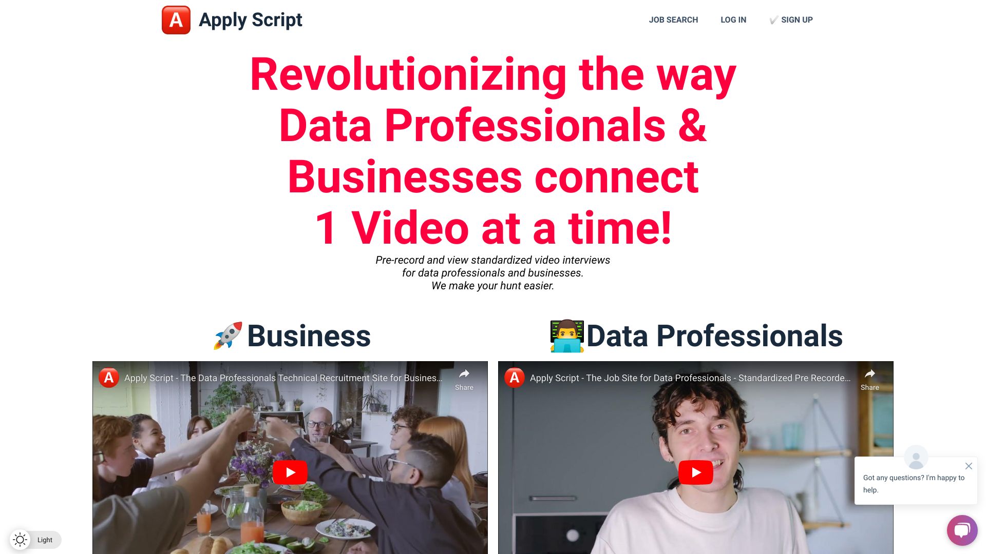 Apply Script startup – AI Advertising Assistant