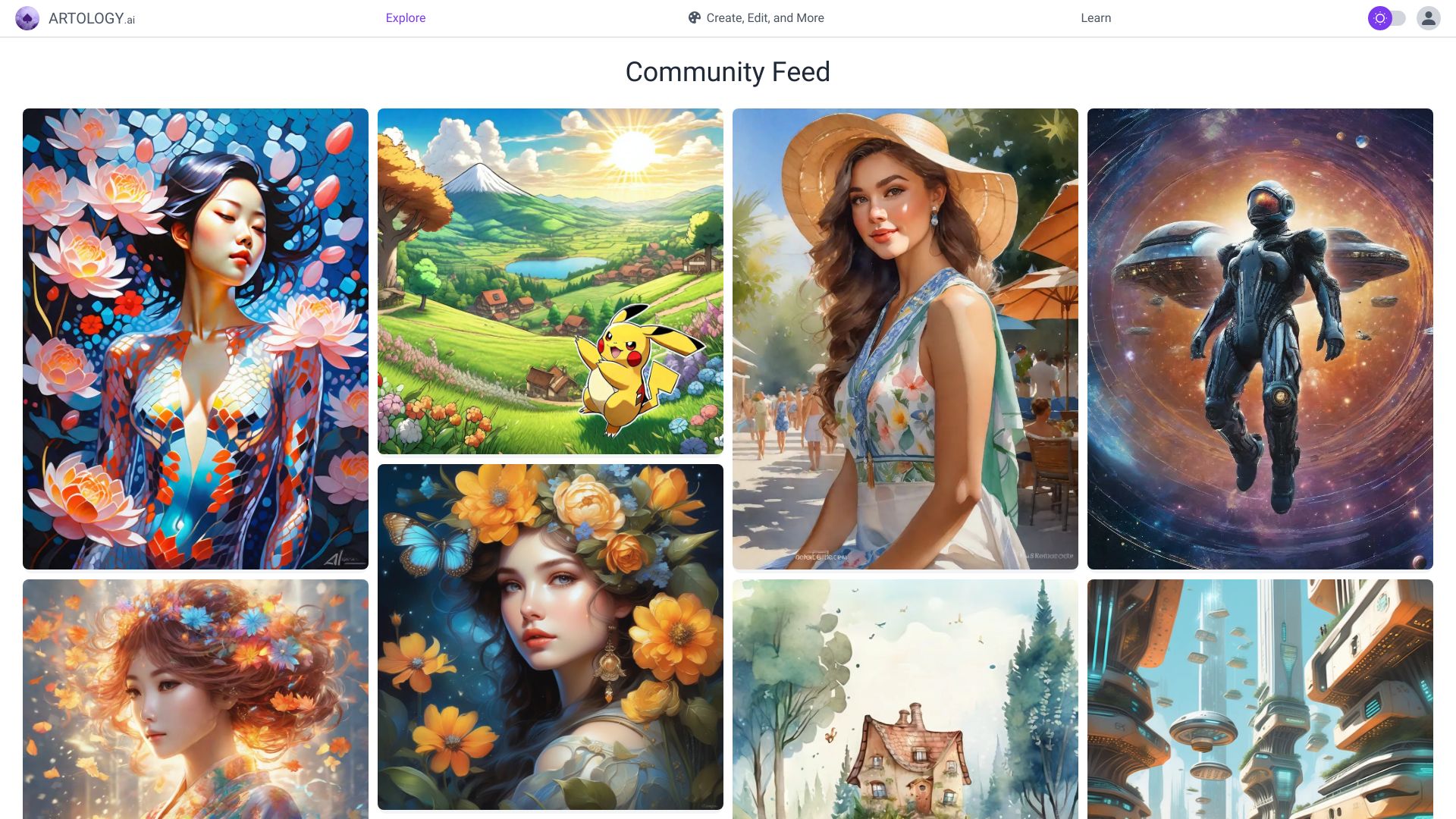 Artology AI startup – AI Art Generator