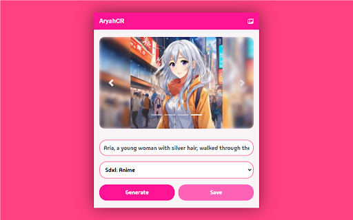 AryahCR startup – AI Image Generator