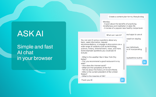 Ask AI - GPT chat startup – AI Chatbot