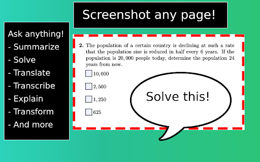 Ask Screenshot for ChatGPT startup – AI Productivity Tools
