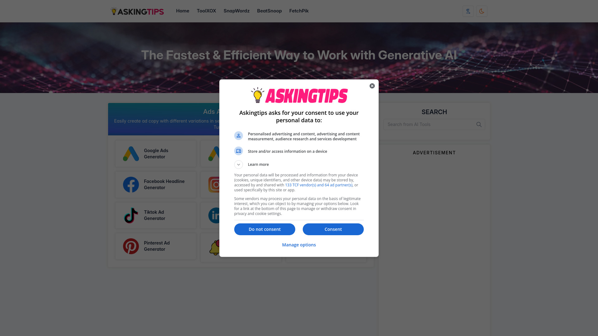 AskingTips startup – AI Tools Directory