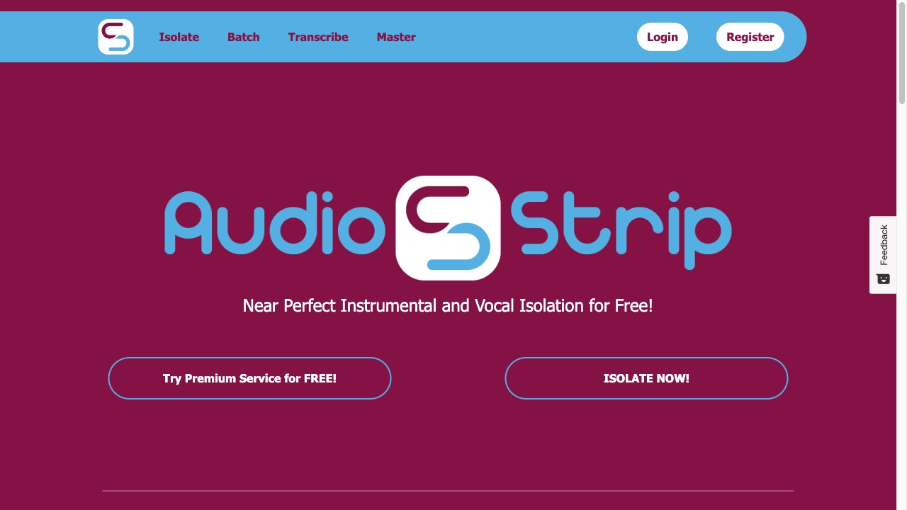Audio Strip startup – AI Audio Enhancer