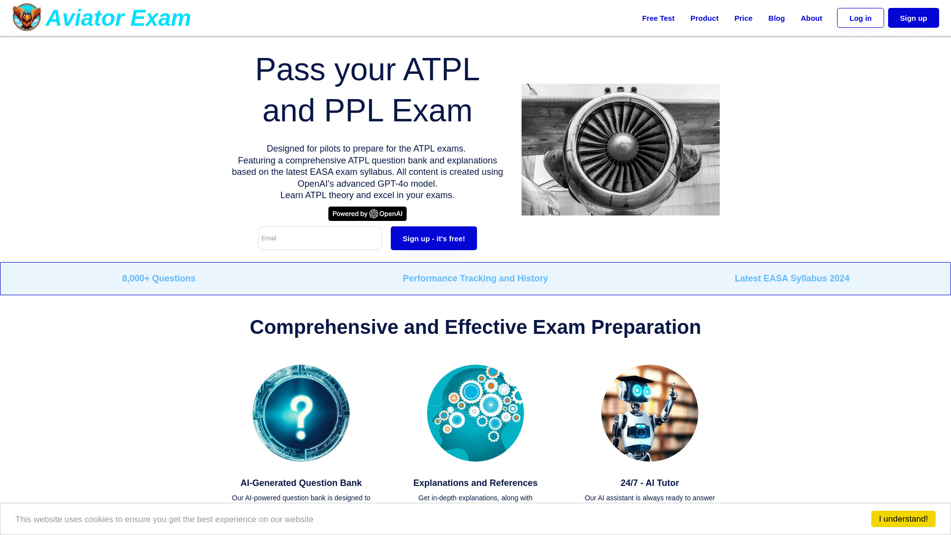 AviatorExam startup – No-Code&Low-Code