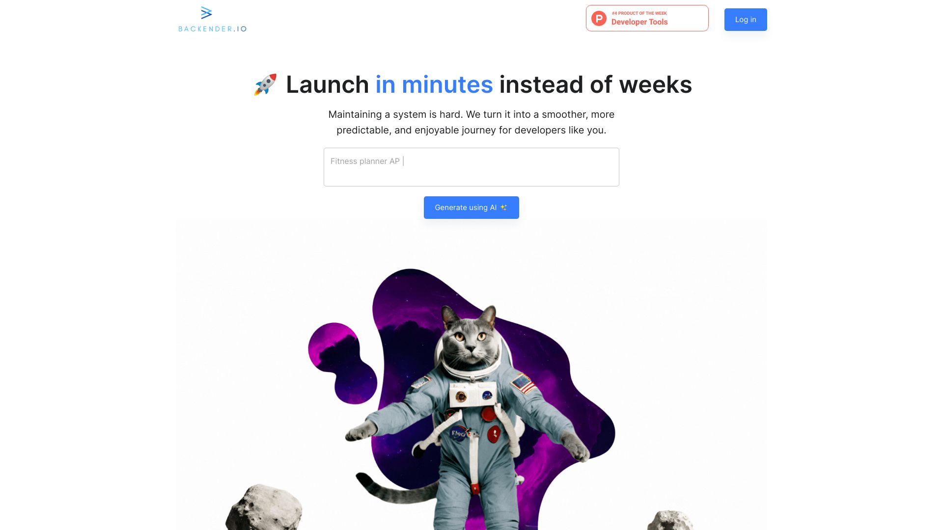 Backender startup – No-Code&Low-Code