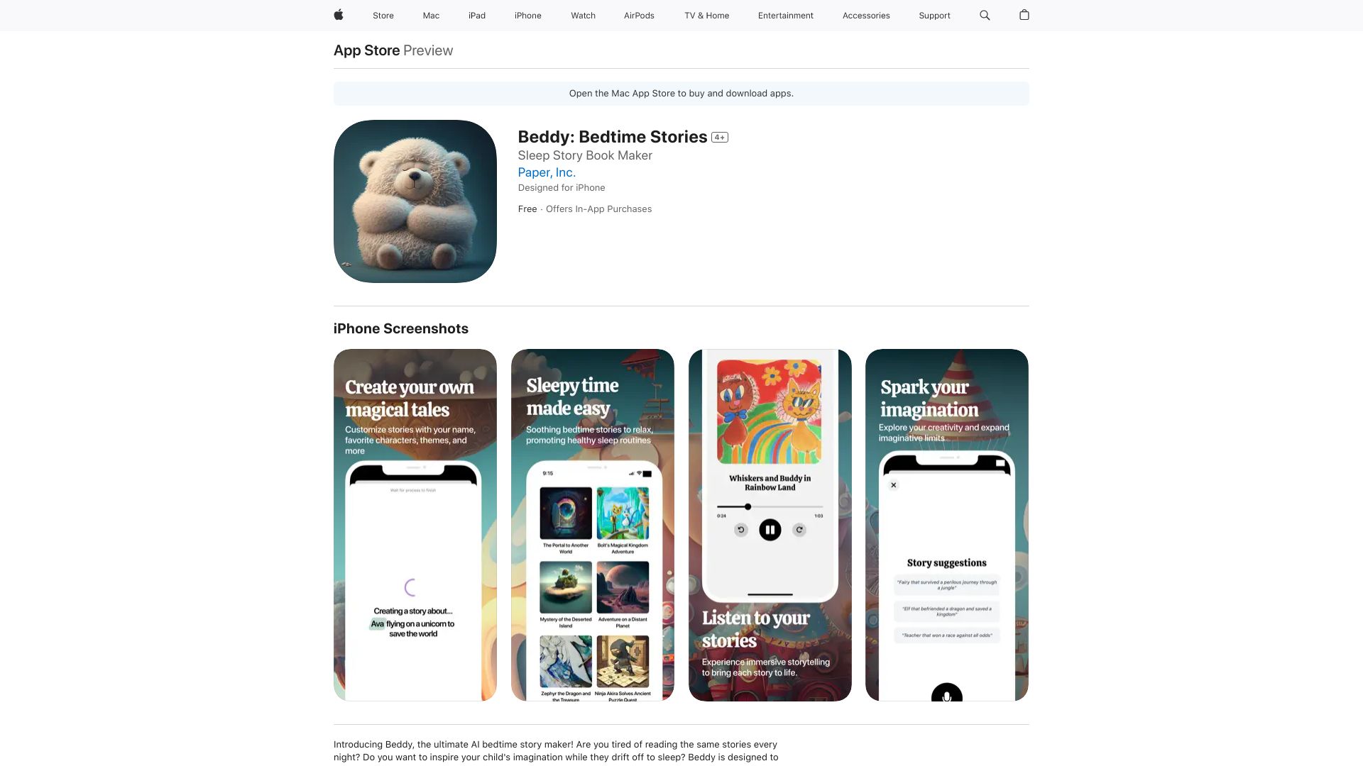 Beddy: Bedtime Stories for Kids startup – AI Speech Synthesis
