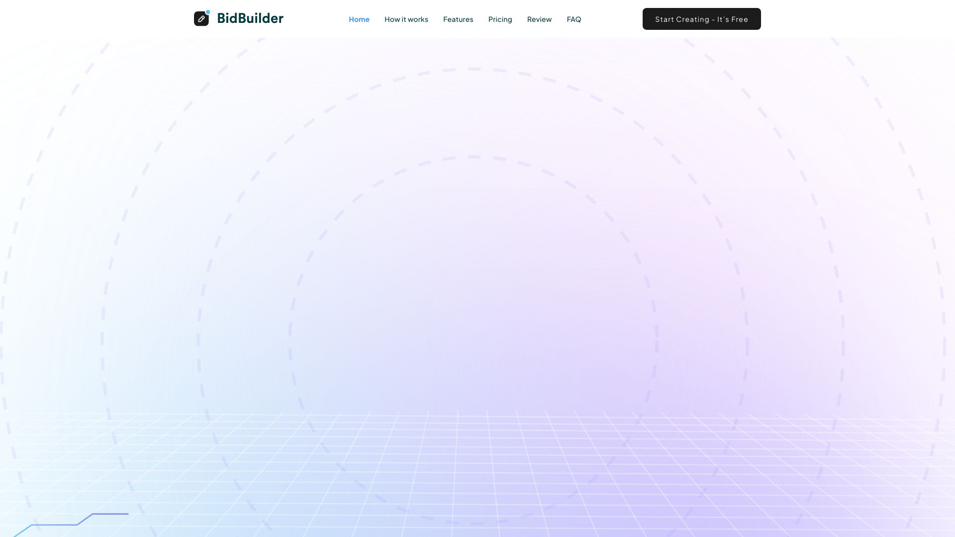 BidBuilder startup – Cover Letter Generator