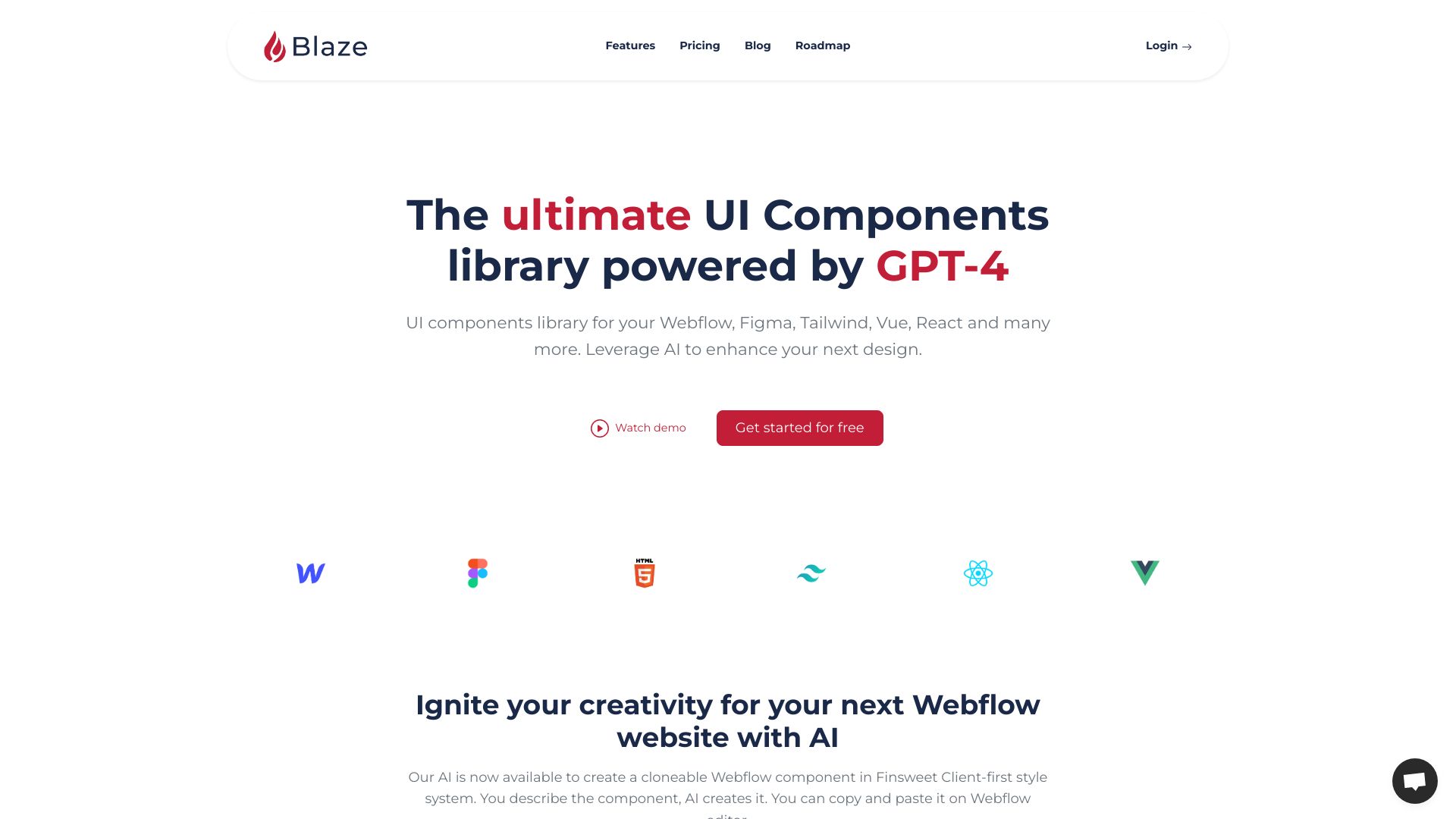 Blaze Beta startup – AI Design Generator