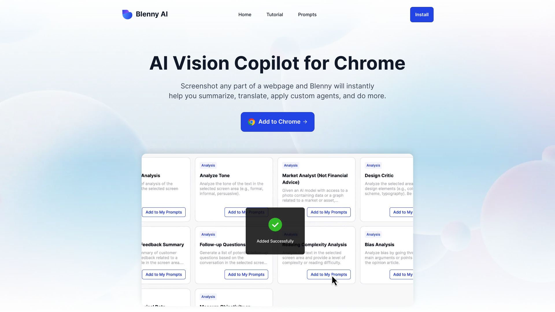 Blenny AI startup – AI Copilot