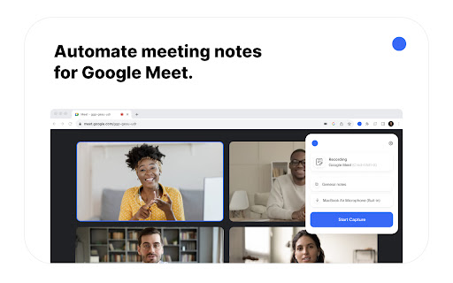 Bluedot: AI Meeting Recorder & Notetaker startup – AI Meeting Assistant