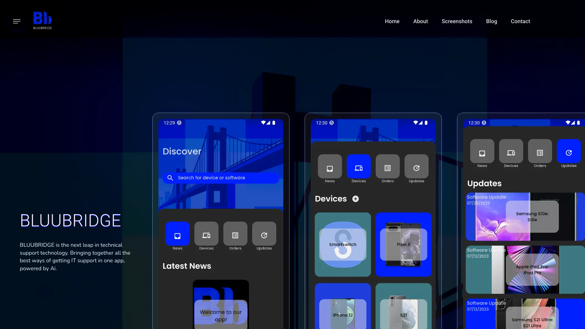 Bluubridge startup – AI Assistant