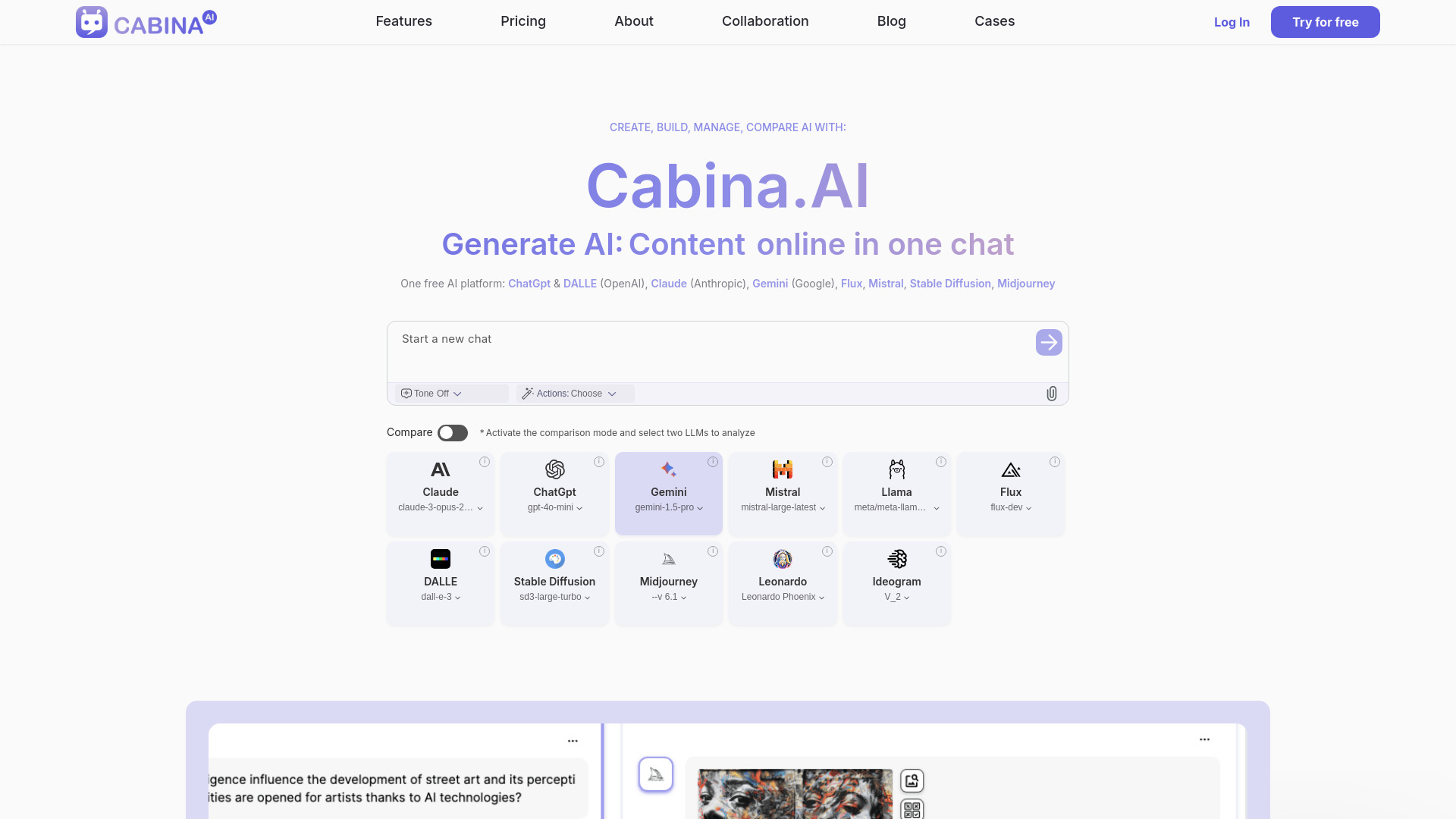 Cabina.AI startup – AI Assistant