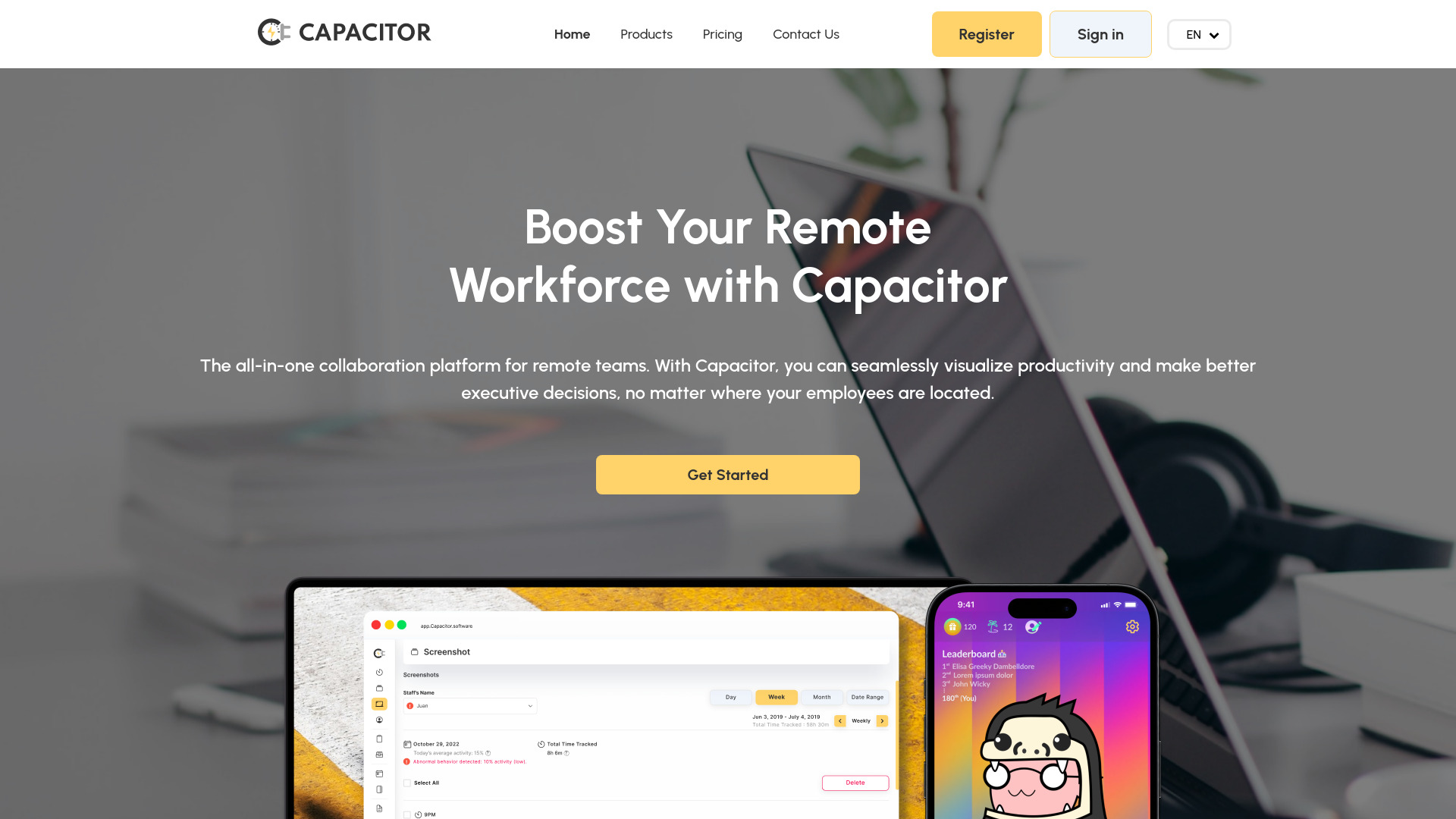 Capacitor startup – AI Productivity Tools