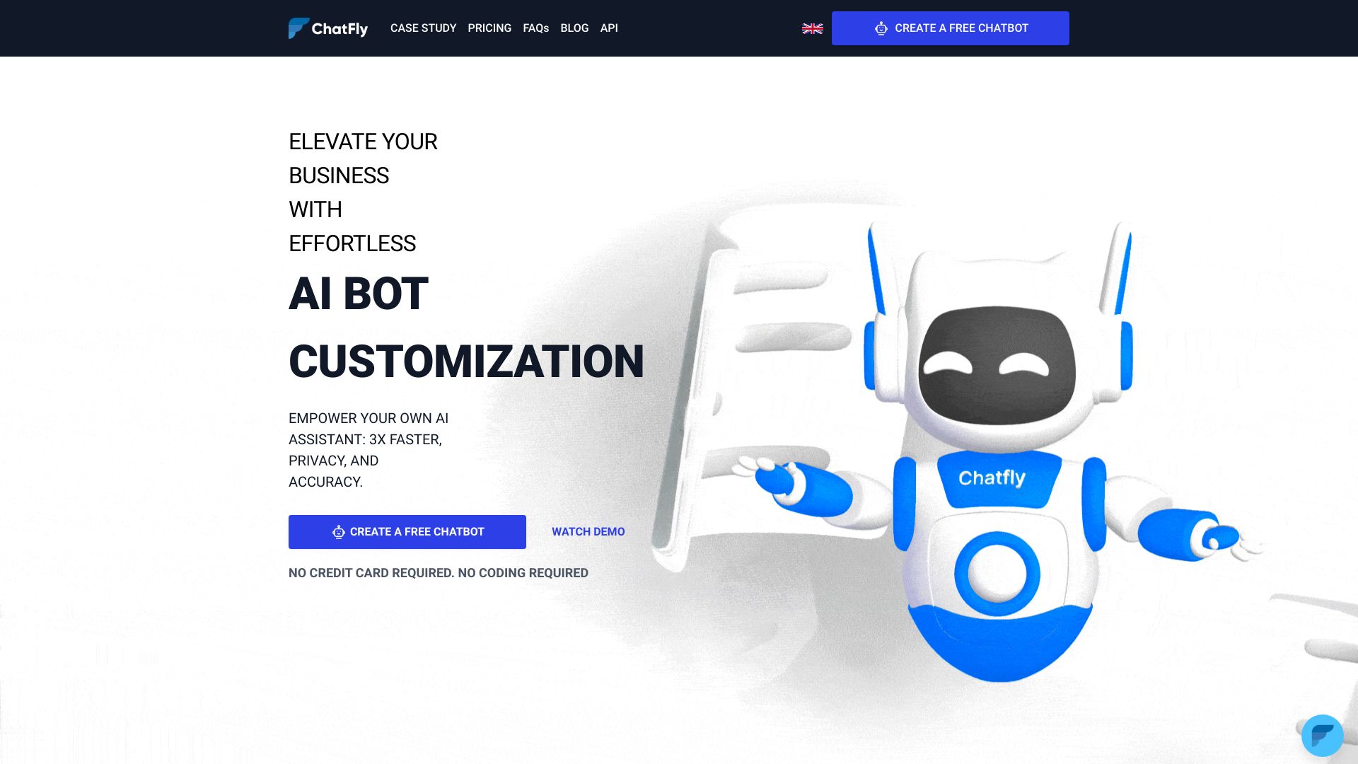 Chafly startup – AI Chatbot