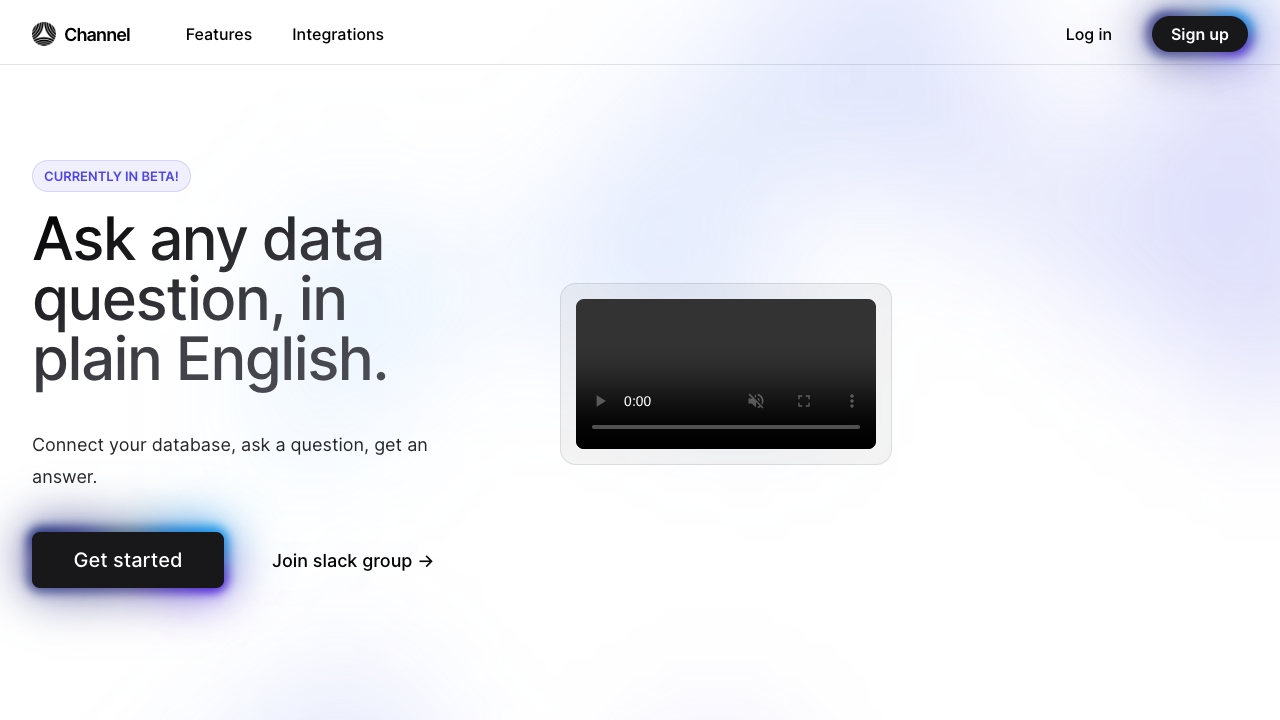 Channel startup – AI Analytics Assistant
