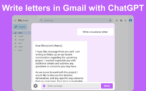Chat GPT for Gmail startup – AI Email Writer