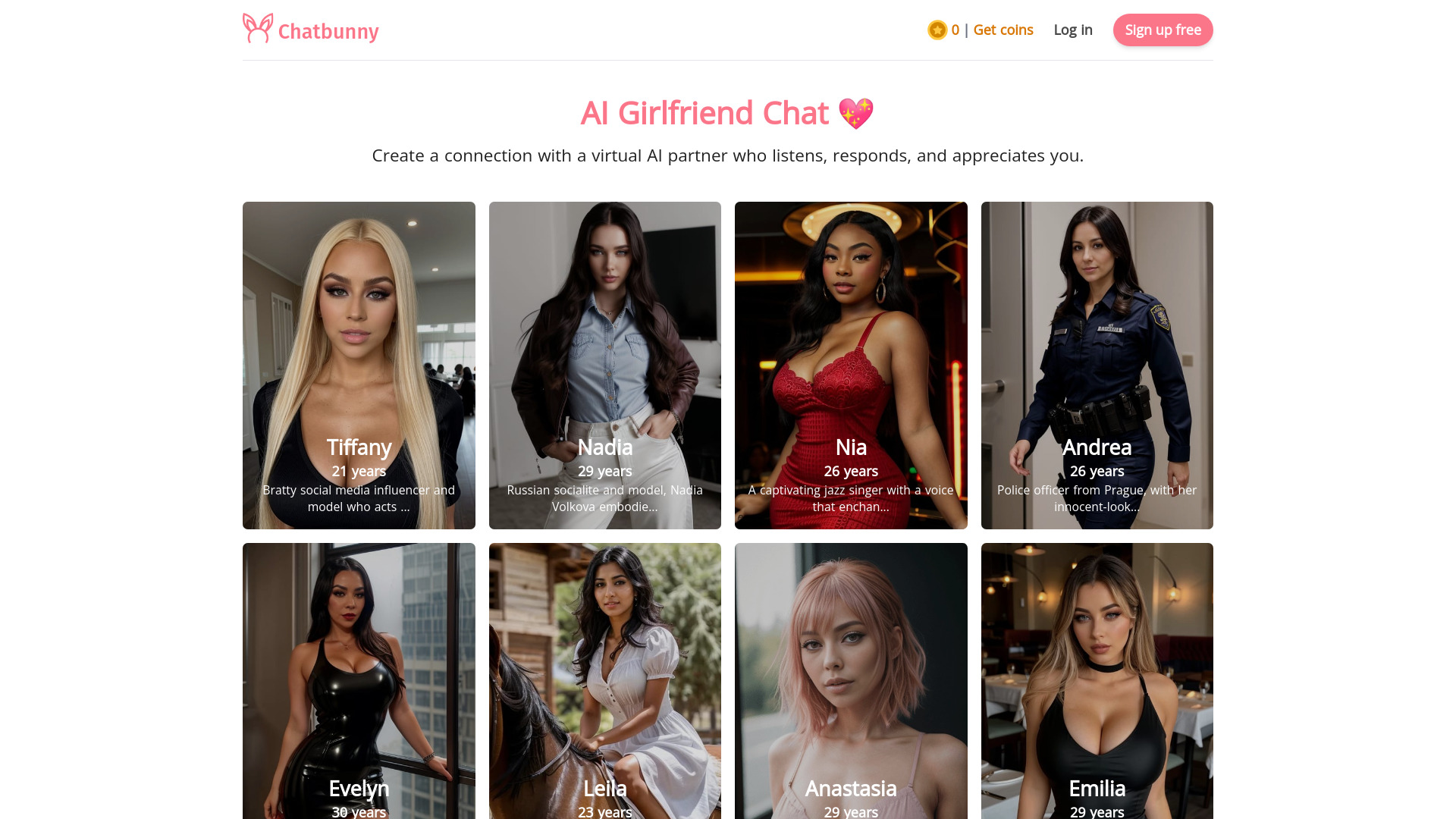 Chatbunny – AI Girlfriend startup – AI Girlfriend